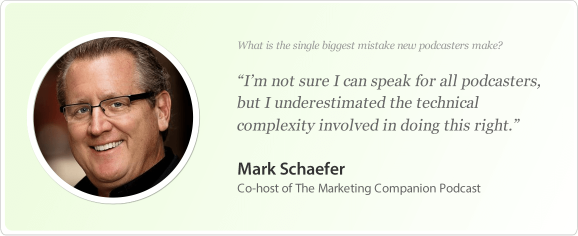 Mark Schaefer image and podcast tips.