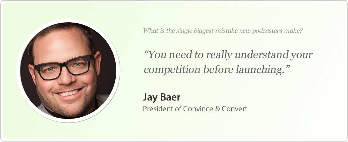 Jay Baer image and podcast tips.