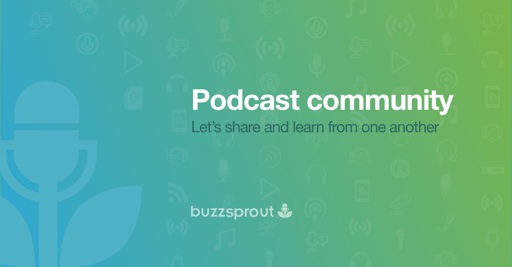 Buzzsprout podcast community