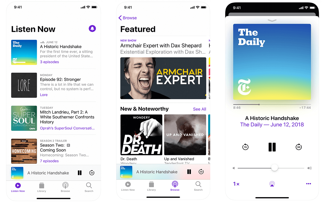 Apple Podcasts App