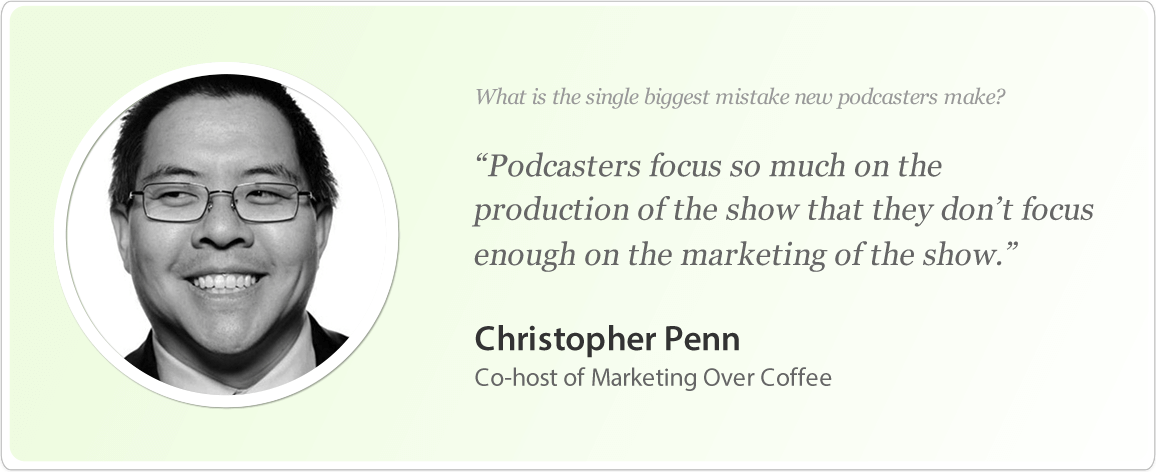 Christopher Penn's image and podcast tips.
