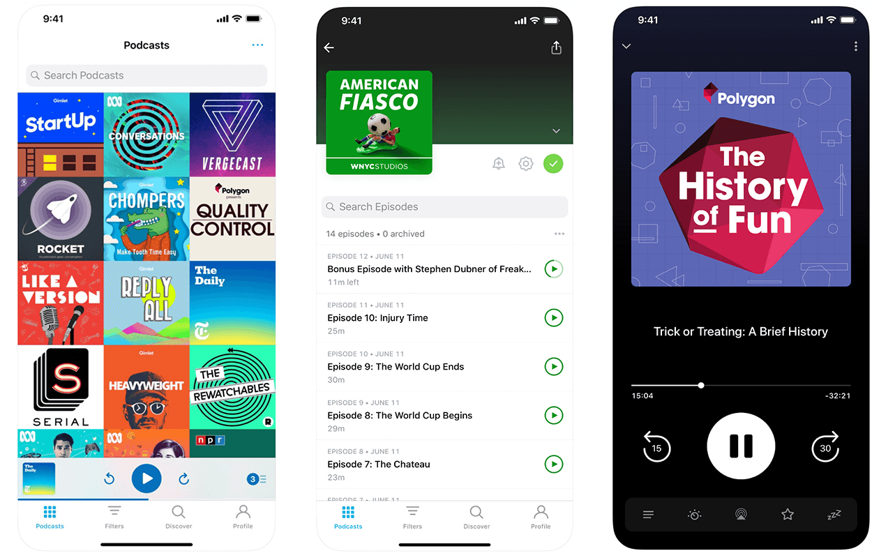 Pocket Casts App